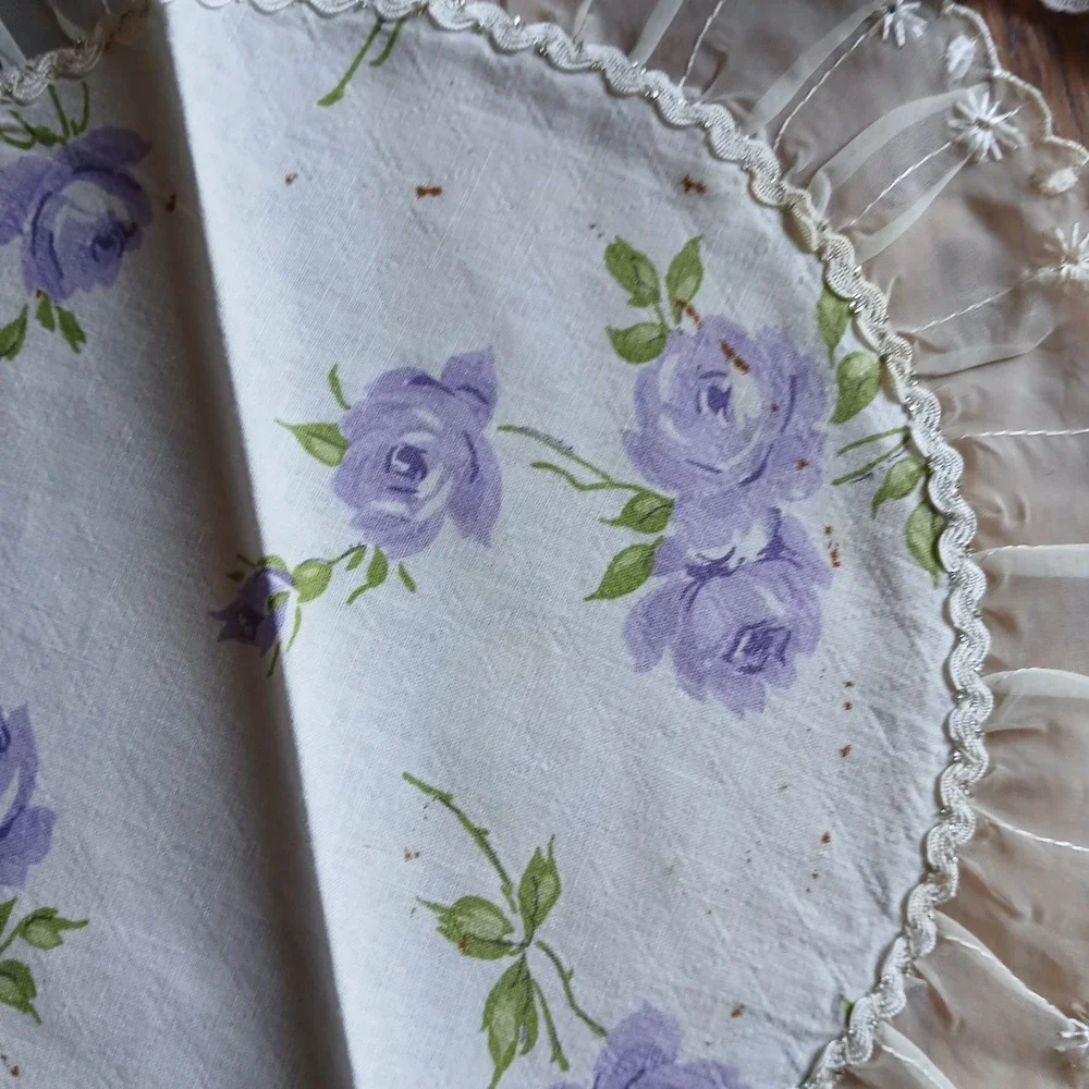 Vintage Linen Cutter Lot Dresser Scarves Runners Cottagecore  Crochet Lace
